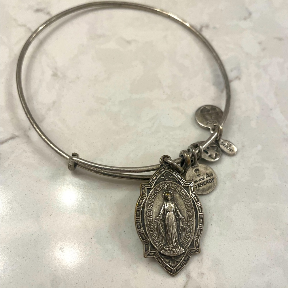 Vintage Alex and Ani Charm Bracelet